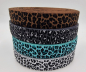 Preview: Gummiband Leo 40 mm dunkelgrau-schwarz